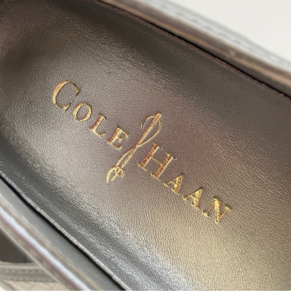 Cole Haan Silver and White Mary Jane Flats - Picture 6 of 8
